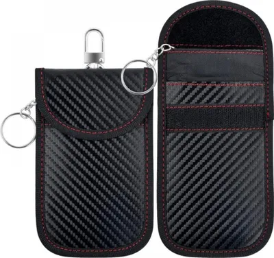 Produktbild von Faraday-Schutzhülle 2er-Pack, RFID-Blockierung, Signal-Sicherheitshülle Für Autoschlüssel