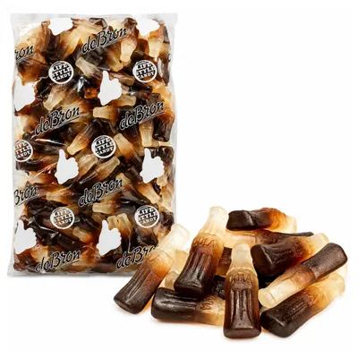 Produktbild von De Bron | Zuckerfreie Colaflaschen | 5 x 1 Kilo