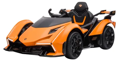 Immagine prodotto di Macchina Elettrica per Bambini 12V con Licenza Lamborghini V12 Vision Gran Turismo Arancione