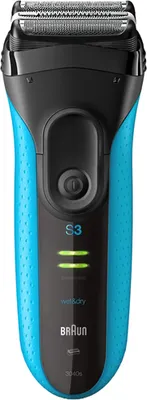Produktbild von Braun Series 3 3040S Nass-/Trocken-Herrenrasierer, 45 min Akkubetrieb, abwaschbar