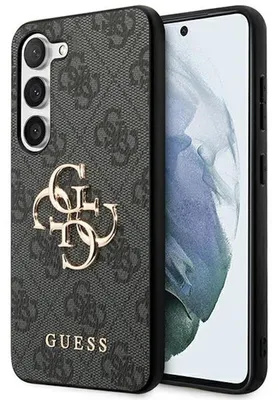 Obrázek produktu pro Guess GUHCS23FE4GMGGR Samsung Galaxy S23 FE hardcase 4G Big Metal Logo grey