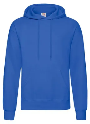 Immagine prodotto di Fruit of the Loom - Felpa con cappuccio leggera da uomo/donna unisex LT1392 (L) (blu reale)