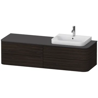 Produktbild von DURAVIT HP4963R6969 WTU HappyD2+ wandh.,408x1600x550mm