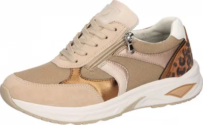 Image de Waldläufer Dames Faible Sneaker H-Jill Low Top 703002-101 marron