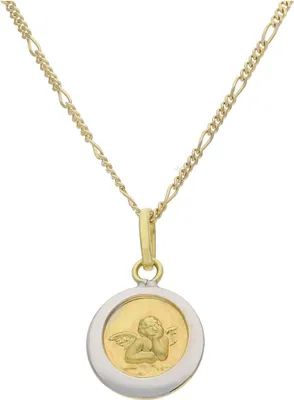Produktbild von JuwelmaLux Schutzengel Anhänger 585 Gold, Bicolor JL30-02-4133