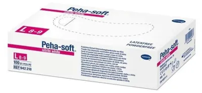 Produktbild von Hartmann Peha-soft® nitrile white Einmalhandschuhe, puderfrei 200 Stk. - B016L1SY90 | Packung (200 Stück)