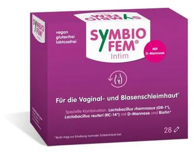 Obrázok produktu pre Symbiofem Intímne baktérie mliečneho kvasenia s D-manózou 84 g