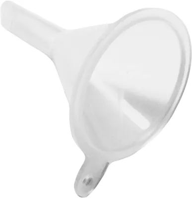 Zdjęcie produktu dla Zestaw małych lejków plastikowych, 50 sztuk, wszechstronny, do stosowania z płynami