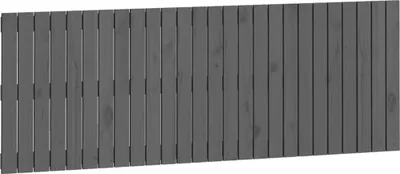 Obrázok produktu pre vidaXL Nástenné čelo sivé 166x3x60 cm Masívne borovicové drevo