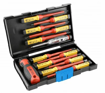 Isolierter Schraubendreher-Set 1000 V 13-teilig GTV HOGERT HT1S997