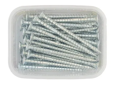 Produktbild von Klimas Justierschrauben weiß 6x145 - 40 Stk.