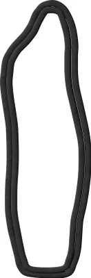 Immagine prodotto di Specchio, design moderno, a figura intera, nero 160x50 cm