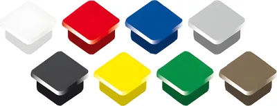 Produktbild von Alco Haftmagnet 13x13x7mm sortiert 10 Stück