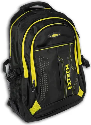 Produktbild von Bag Street Damen Herren Sporttasche Rucksack schwarz gelb Synthetik D2OTJ605Y