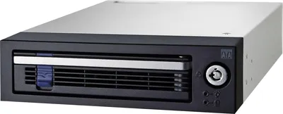 Produktbild von Icy Dock 3.5" SATA Enclosure, Schwarz, Aluminium & Kunststoff, 517 g