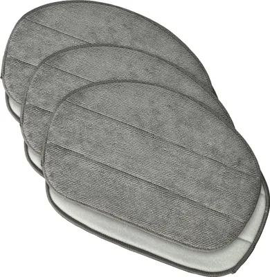 Produktbild von vhbw 6x Wischbezug kompatibel mit Leifheit CleanTenso Dampfreiniger - Mikrofaser Grau