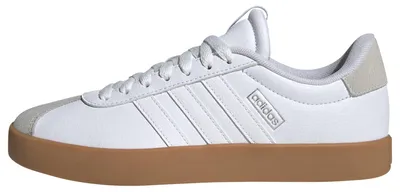 Immagine prodotto di Scarpe Adidas VL Court 3.0 da donna, colore bianco/bianco/argento metallizzato, taglia 36 EU