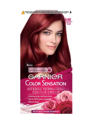 Zdjęcie produktu dla Farba do wosw Garnier Color Sensation 6.60 Intensywna czerwie