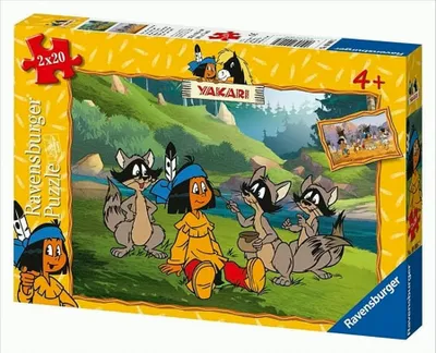 Produktbild von Yakari und Seine Freunde 2 x 20 Teile Puzzle
