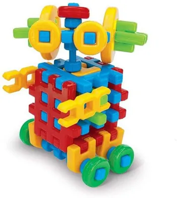 Image de Klocki Konstrukcyjne Waffle 34 Robot