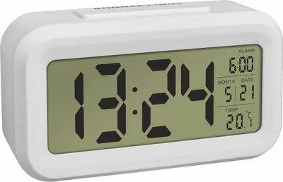 Obrázok produktu pre TFA-Dostmann 60.2018.02 Budík Digitálny budík Biely (60.2018.02)