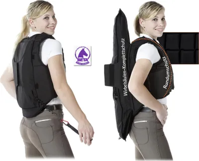 Produktbild von USG EquiAirbag Protektor für Flexi Modelle, Größe:Kinder XL, Farbe:schwarz