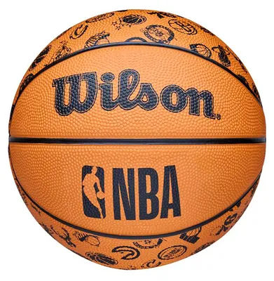 Produktbild von Wilson NBA Basketball All Team Orange/Black, Gr. 3