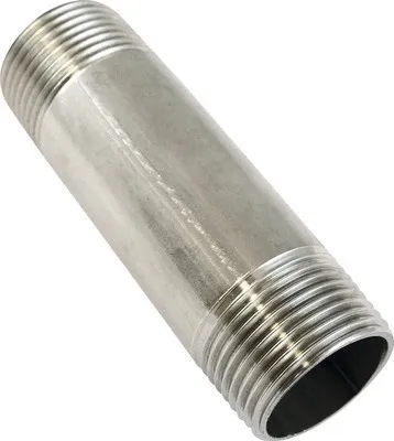 Produktbild von Rohrdoppelnippel 3/4x120mm edelstahl"