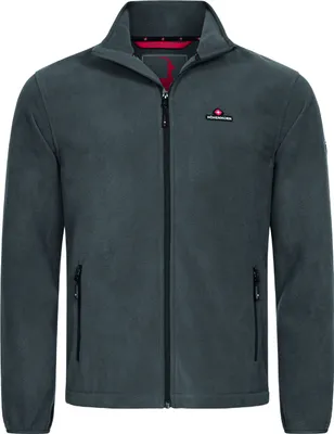 Produktbild von Höhenhorn Badus Herren Fleece Jacke Full Zip Grau Gr. M