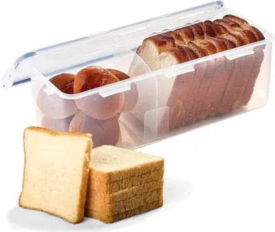 Image de Set de boîtes à lunch hermétiques sans BPA, en plastique transparent