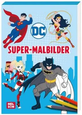 Produktbild von DC Superhelden: Super-Malbilder