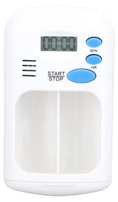 Produktbild von Elektronischer Medikamentenspender mit Alarmton, LCD-Display, hochpräzises Timing, geteilter Erinnerungstimer
