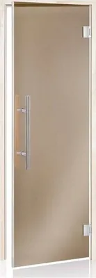 Obrázok produktu pre Dvere do sauny Benelux Magnet: - hnedé / osika / 80 x 200