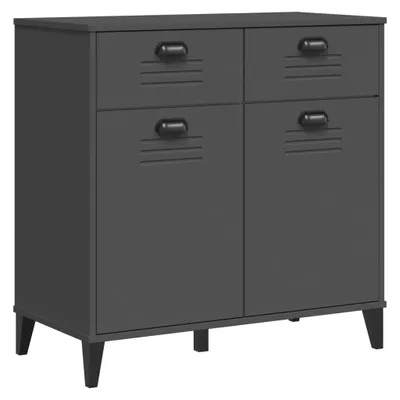 Produktbild von Sideboard VIKEN Anthrazit 80x40x80 cm Holzwerkstoff
