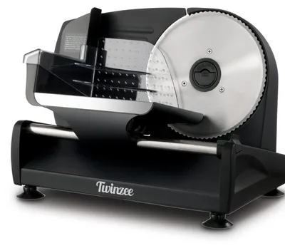 Elektrischer Allesschneider, 150 W, 2 Klingen, Schnittstärke 0–15 mm