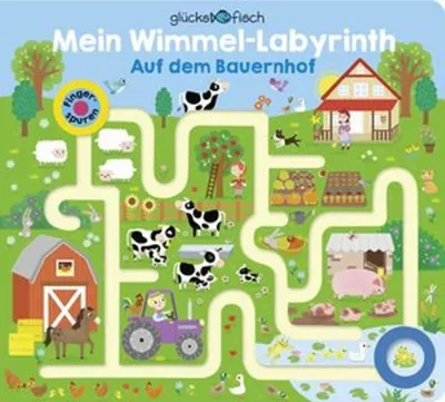 Produktbild von Glücksfisch: Mein Wimmel-Labyrinth: Auf dem Bauernhof