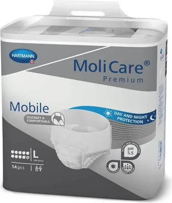 Produktbild von Molicare Premium Mobile 10 Tropfen Gr.XL 4X14 St