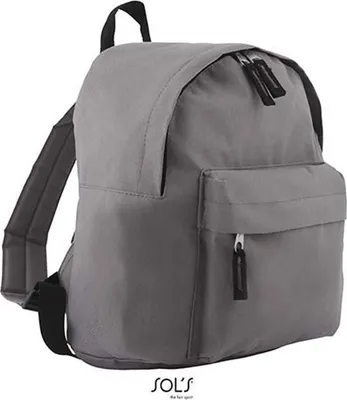 Immagine prodotto di SOLs Bags 70101 | Zaino per bambini Rider | 12 x 25 x 30 cm - Colore: Grafite - Dimensioni: 12 x 25 x 30 cm