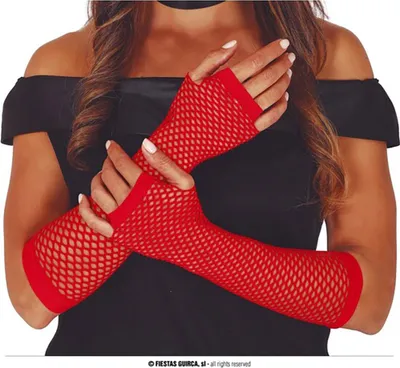 Obrázok produktu pre Guirca sieťované rukavice 26 cm jedna veľkosť