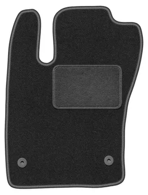 Image de Tapis conducteur en moquette pour Fiat Tipo II depuis 2015 (berline) – 1 pièce, gris graphite, sur mesure – Wielganizator LUX