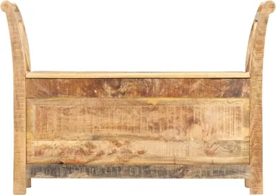 Obrázok produktu pre vidaXL Lavica do predsiene 103 x 33 x 72 cm z masívneho mangového dreva