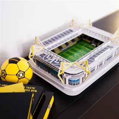 Produktbild von BVB 09 Stadionpuzzle 3D Signal Iduna Park SCHWARZ/GELB -