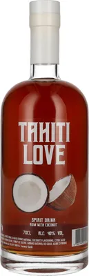 Image de Tahiti Love COCONUT Premium Spirit Drink 40% Vol. 0,7l