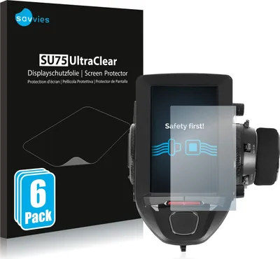 Produktbild von 6x Für Futaba 7PXR Schutzfolie Savvies Displayschutz Display Schutz Folie Klar Transparent
