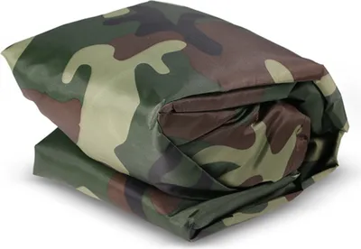 Produktbild von Oxford Camouflage Kajak Abdeckplane 4.0M, geeignet für 3.1-3.5M, wasserdicht, UV-beständig, Staubschutz für Kanus