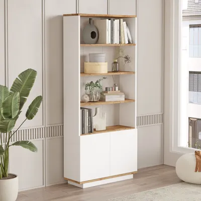 Produktbild von Skye Decor, Fr16-Aw, Bücherregale, Atlantische Kiefer, 75 x 168,3 x 26,8 cm