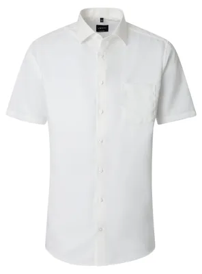 Produktbild von VENTI Herren Businesshemd Kurzarm Kent Modern-Fit Creme 40