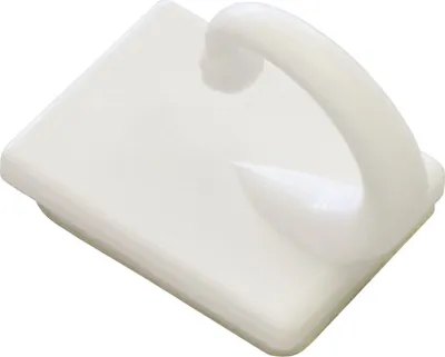 Produktbild von Gardinia Raffhaken weiß, 2,5 cm, 2 Stück