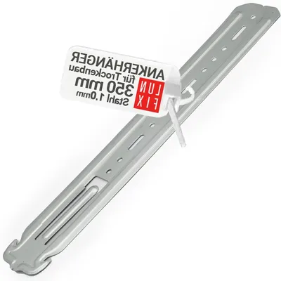 Productafbeelding van Plafondhanger - Bevestiger CD profiel - Plafondconstructie - Corrosiebestendig verzinkt - 350 mm - Zilverkleurig