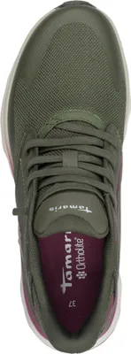 Produktbild von Tamaris Damen Sneaker Slipper atmungsaktives Mesh weich und flexibel 1-23700-44, Größe:37 EU, Farbe:Grün